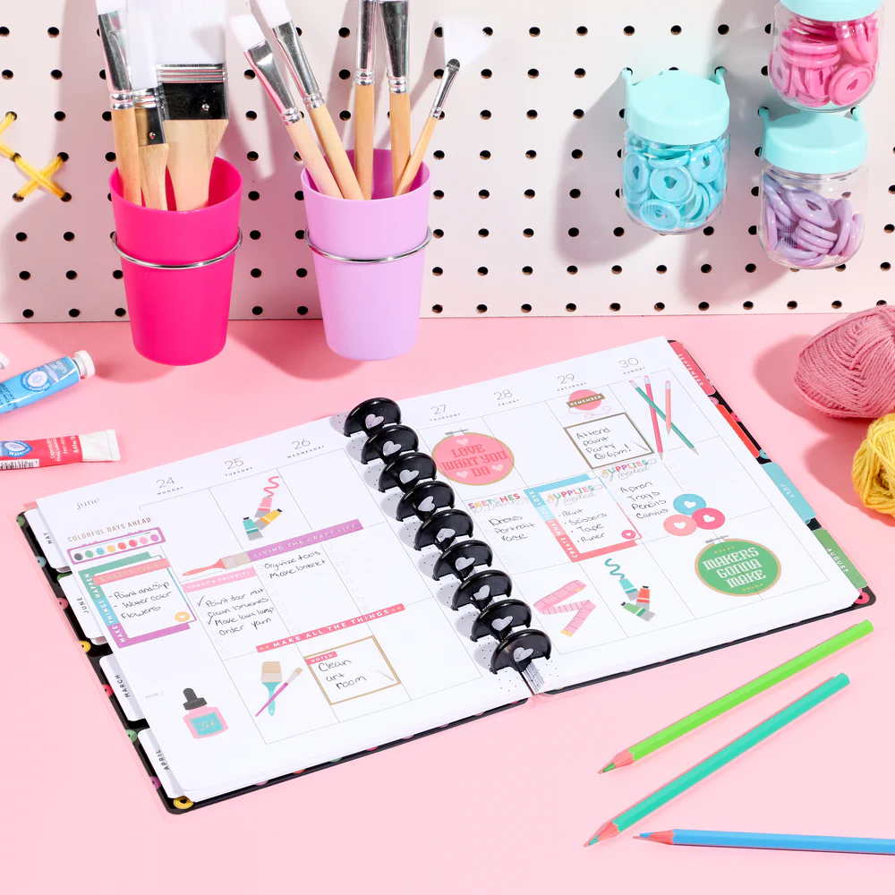 2024 Miss Maker Happy Planner - Classic Checklist Layout - 12 Months - Image 3
