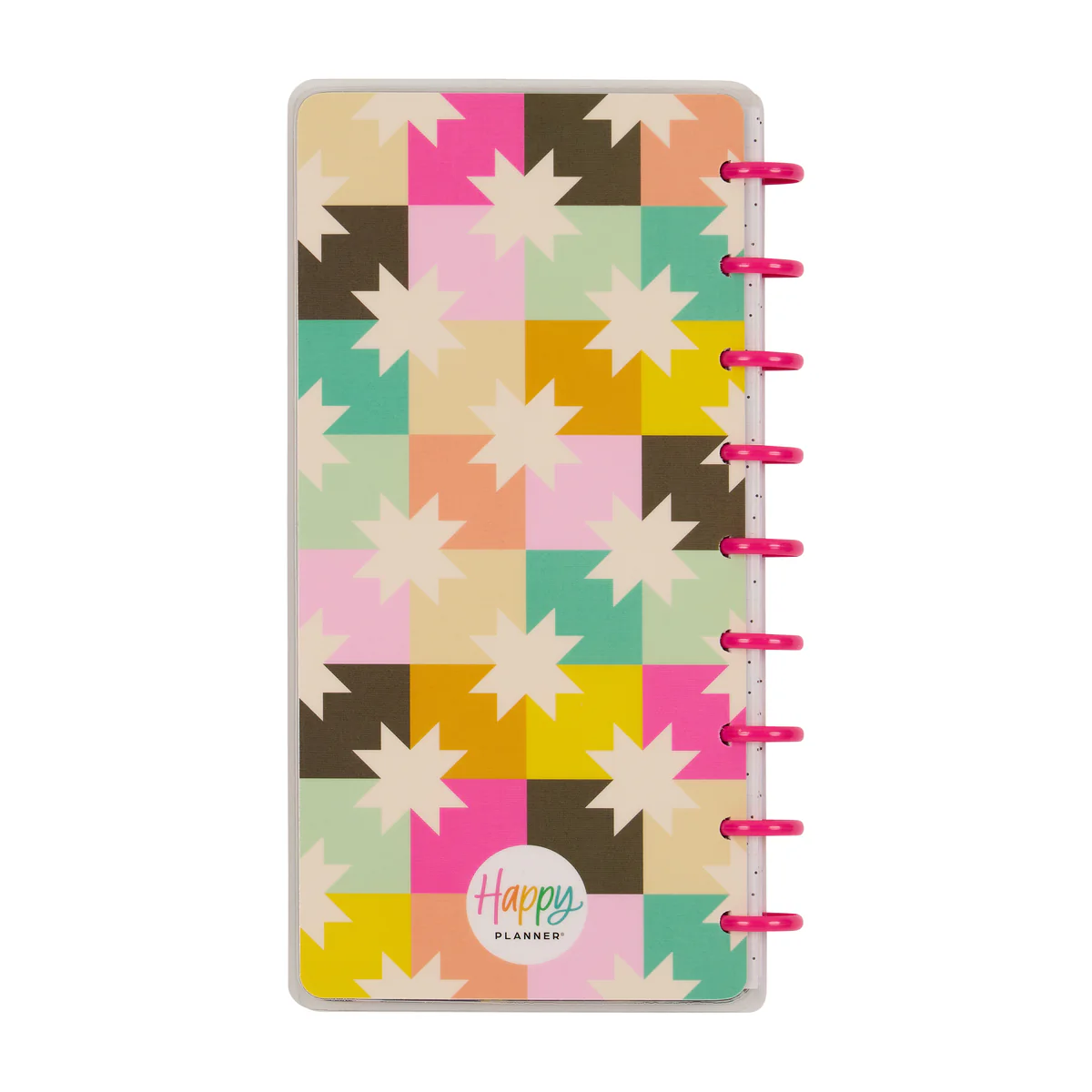 2025–2026 Happy Patchwork Customizable Planner - Skinny Classic Horizontal Layout - 12 Months - Image 15