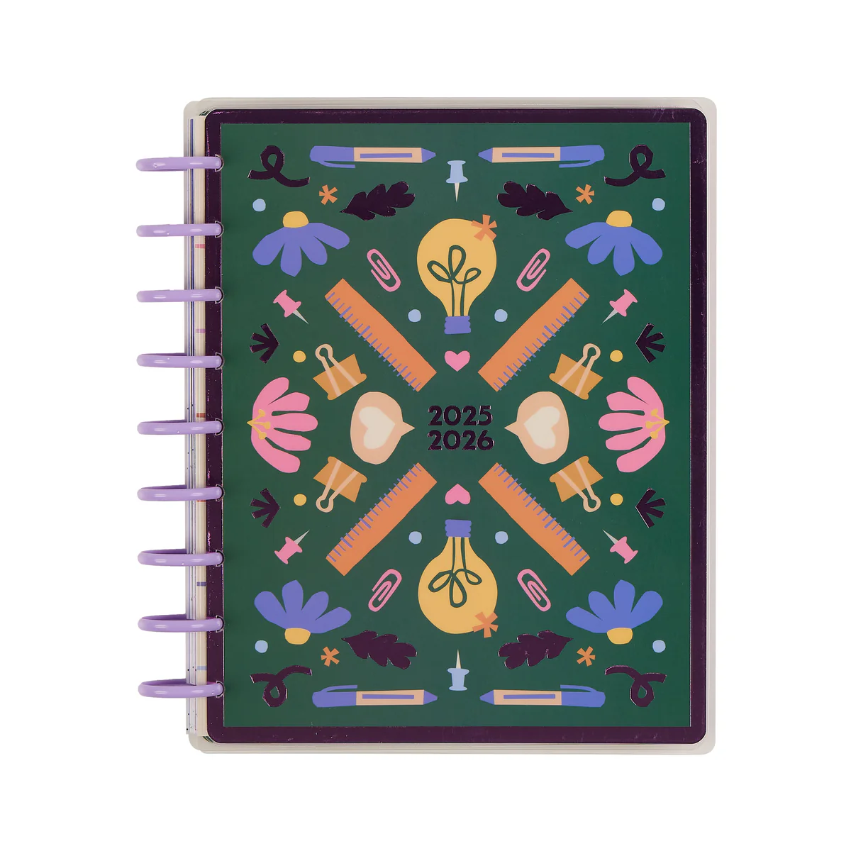 2025–2026 Heart Work Customizable Teacher Planner - Classic Teacher Layout - 12 Months