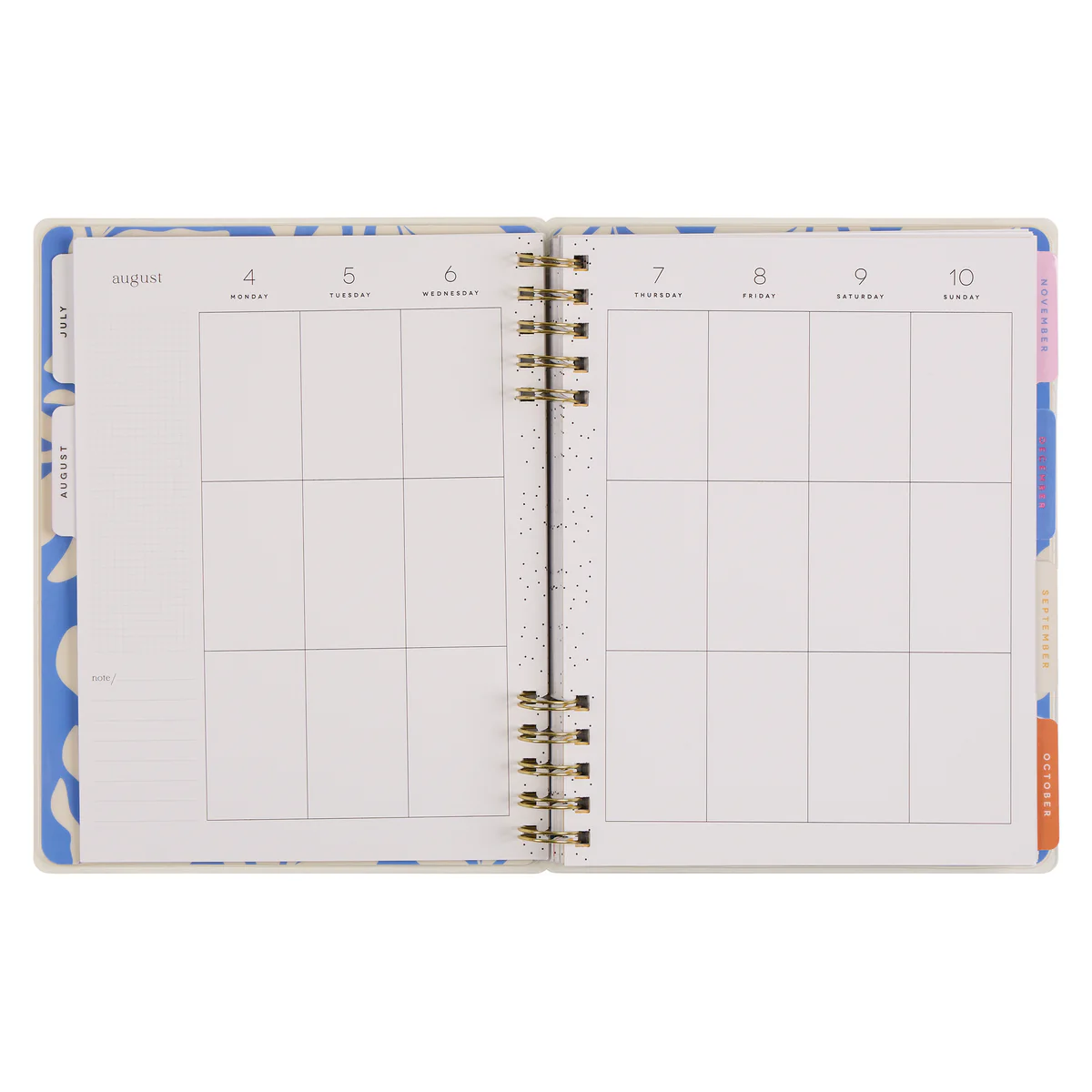 2025–2026 In the Moment Customizable Spiral Planner - Classic Vertical Layout - 12 Months - Image 12