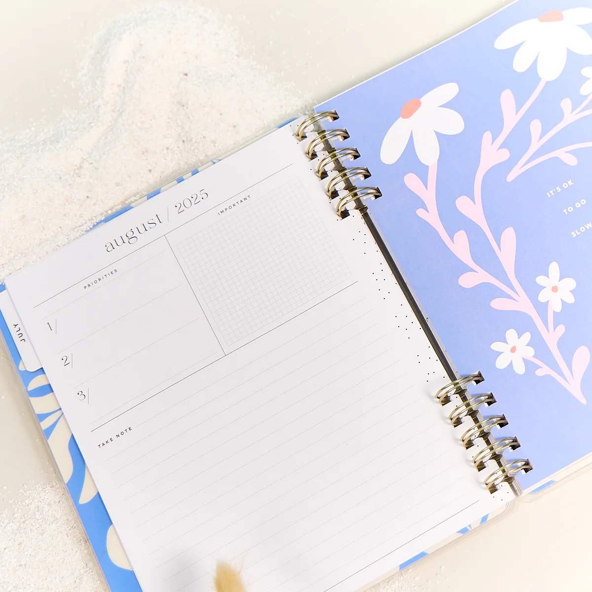 2025–2026 In the Moment Customizable Spiral Planner - Classic Vertical Layout - 12 Months - Image 5