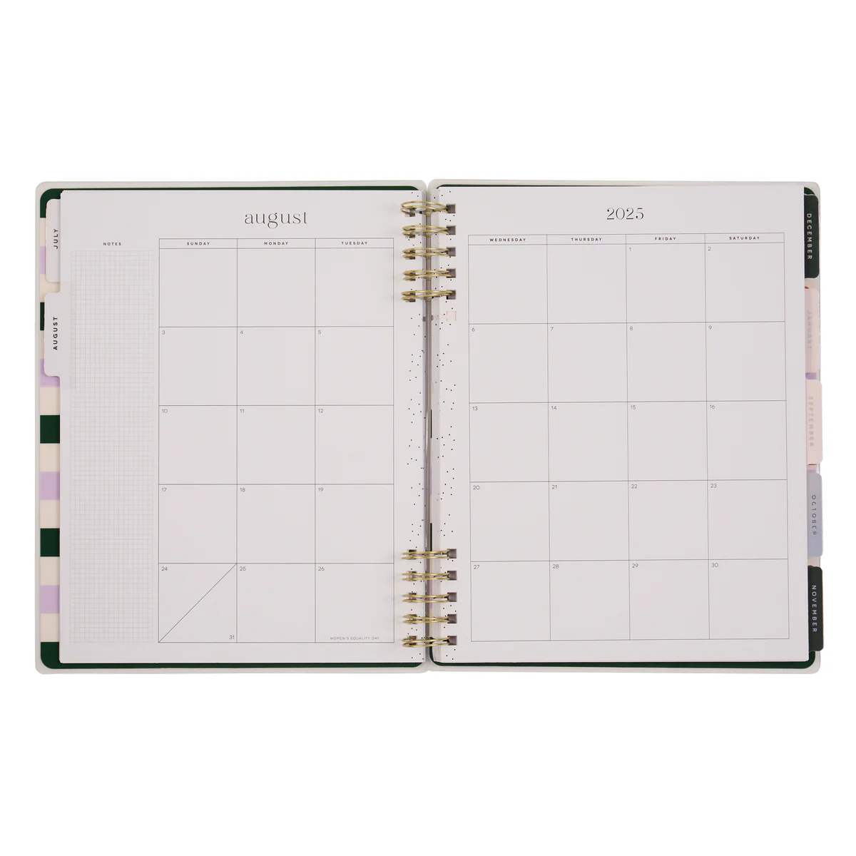 2025–2026 Soft Pop Customizable Spiral Planner - Big Dashboard Layout - 12 Months - Image 10