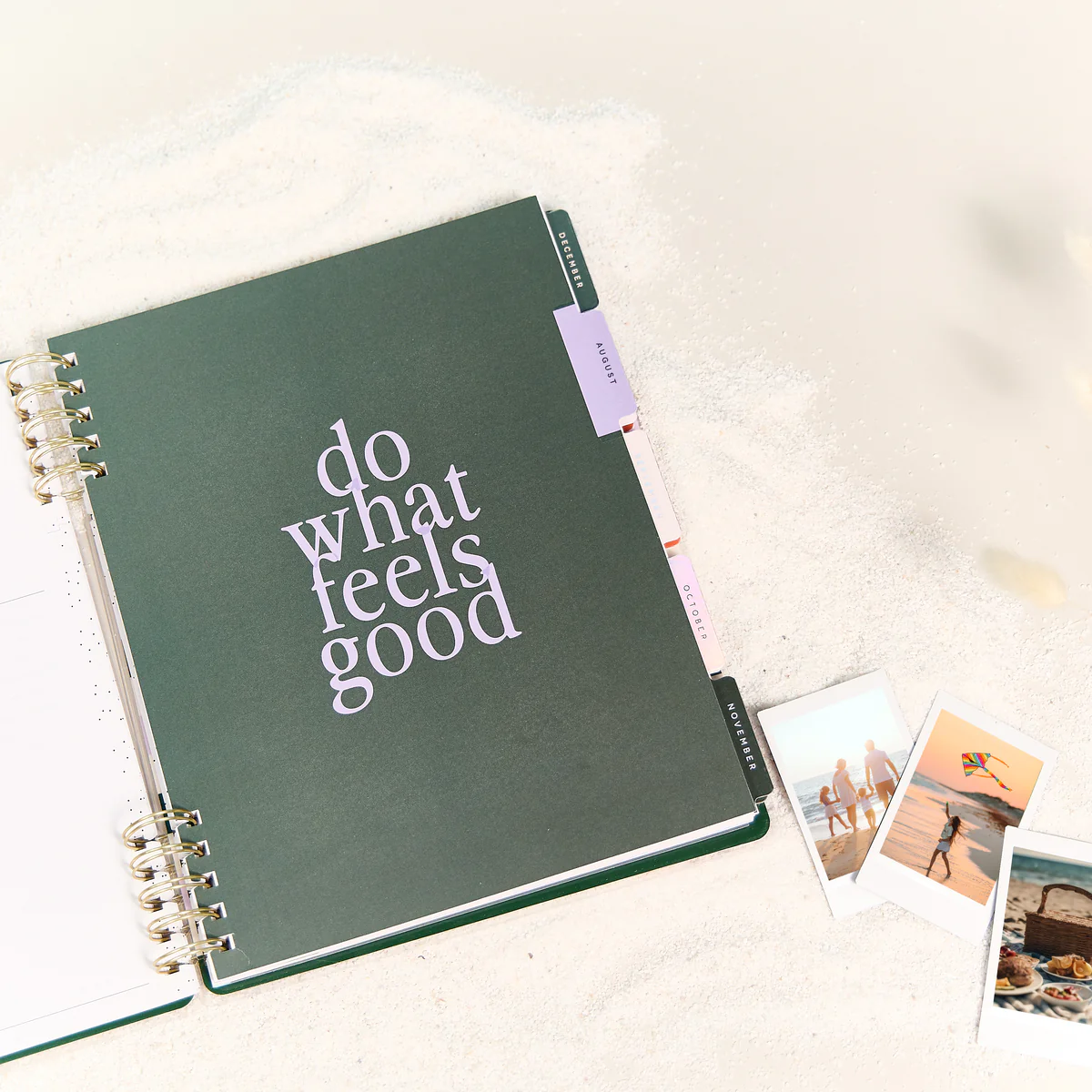 2025–2026 Soft Pop Customizable Spiral Planner - Big Dashboard Layout - 12 Months - Image 5