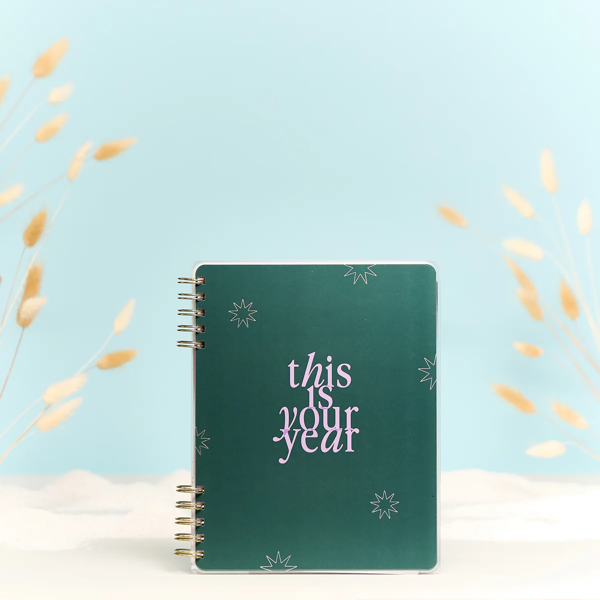 2025–2026 Soft Pop Customizable Spiral Planner - Classic Horizontal Layout - 12 Months - Image 3