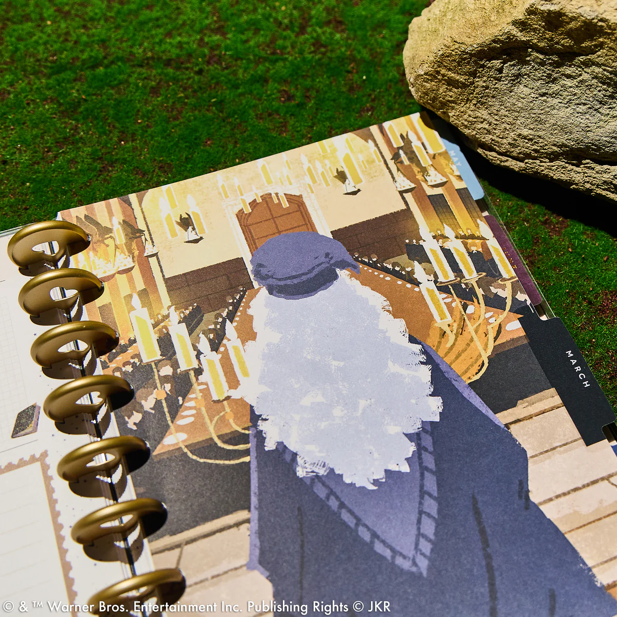 2026 Harry Potter Enchanted Grounds Customizable Planner - Classic Dashboard Layout - 12 Months - Image 2