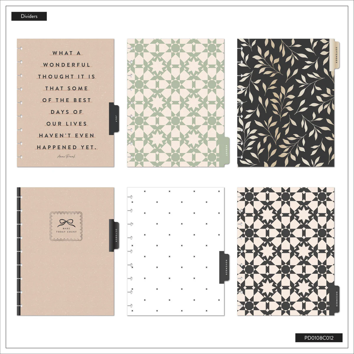 2026 Heritage Charm Customizable Planner - Classic Horizontal Layout - 12 Months - Image 19