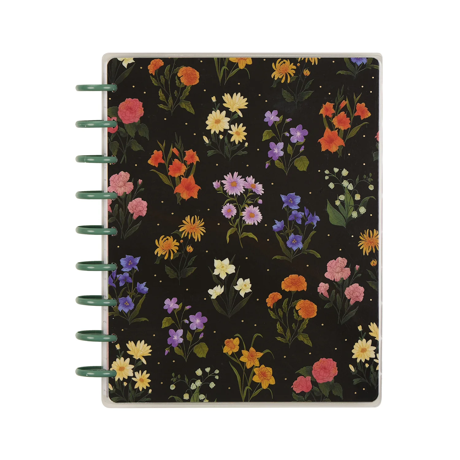 2026 Noir Garden Customizable Planner - Classic Horizontal Layout - 12 Months