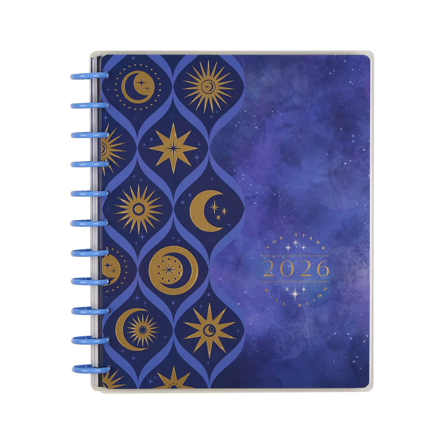 2026 Star Signs Customizable Planner - Big Vertical Layout - 12 Months