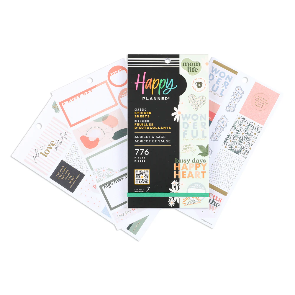 Apricot & Sage Mom - Value Pack Stickers - Image 2