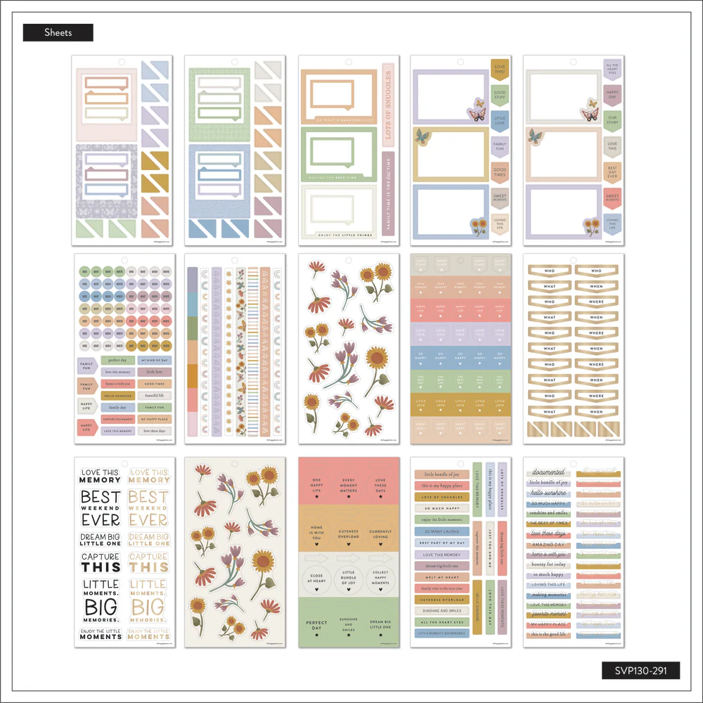 Beloved Butterflies Baby - Value Pack Stickers - Big - Image 6