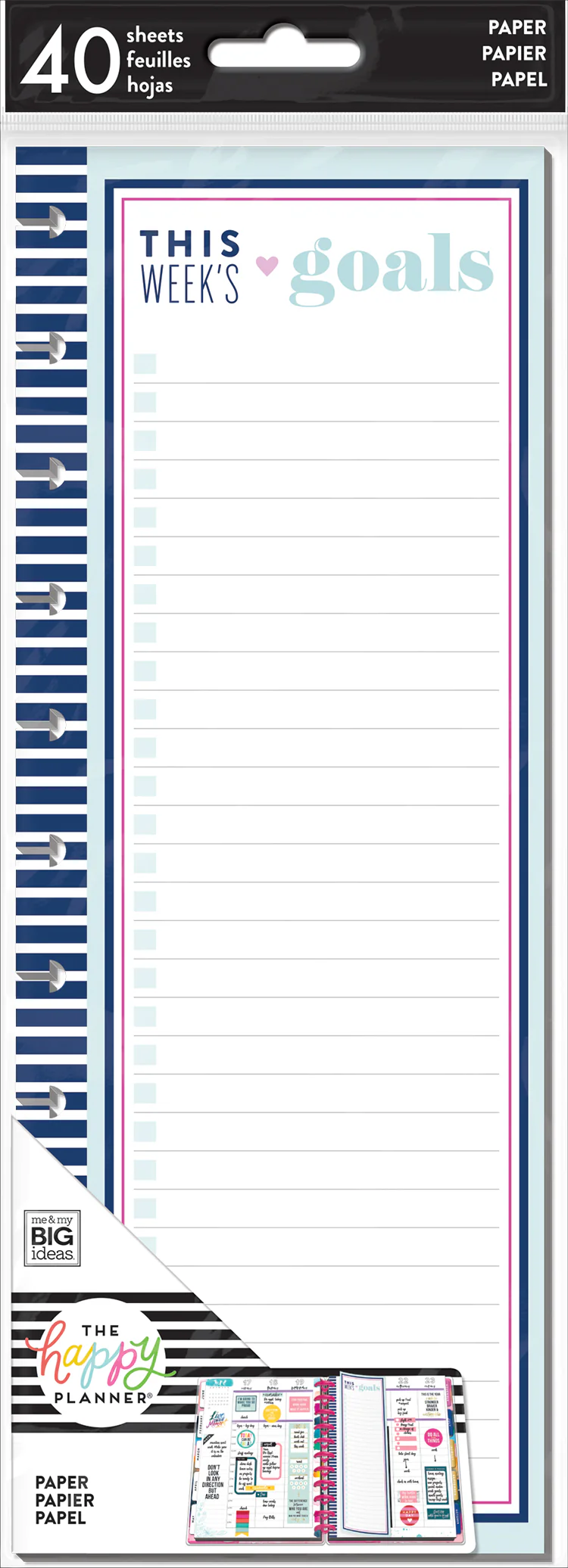 BIG Folded Note Paper
