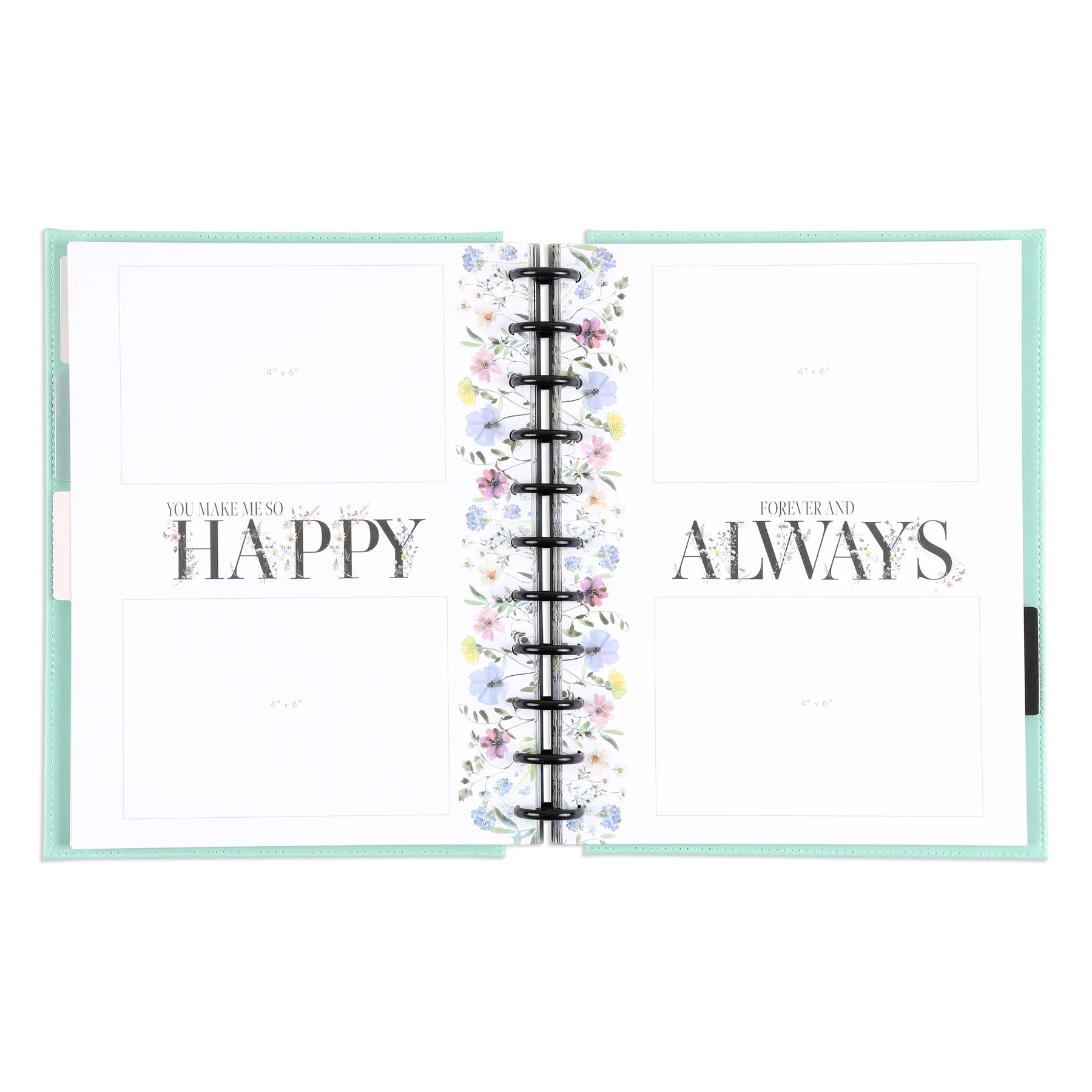 Blooming Elegance Wedding - DELUXE Big Happy Memory Keeping Wedding Photo Journal - 80 Sheets - Image 7