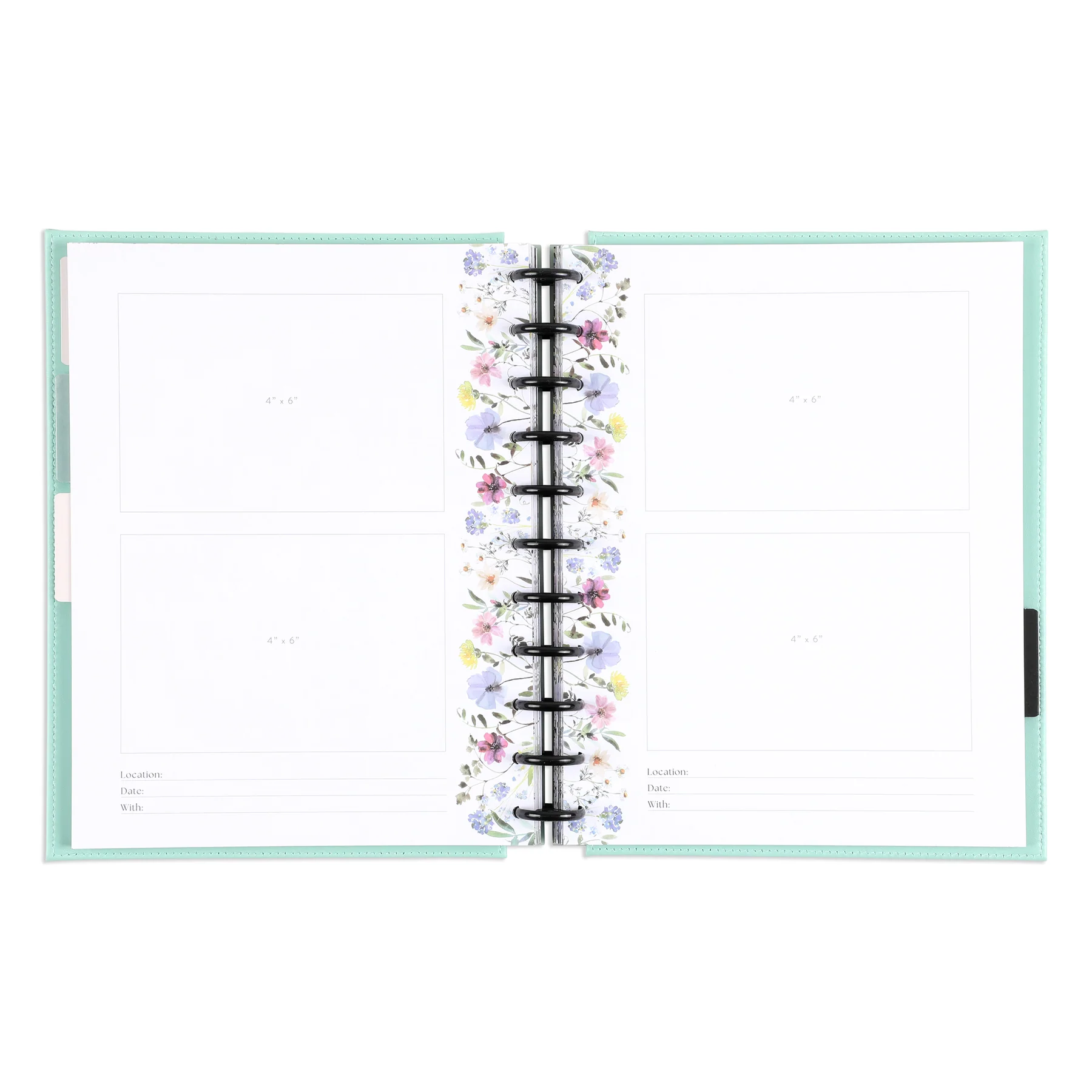 Blooming Elegance Wedding - DELUXE Big Happy Memory Keeping Wedding Photo Journal - 80 Sheets - Image 9