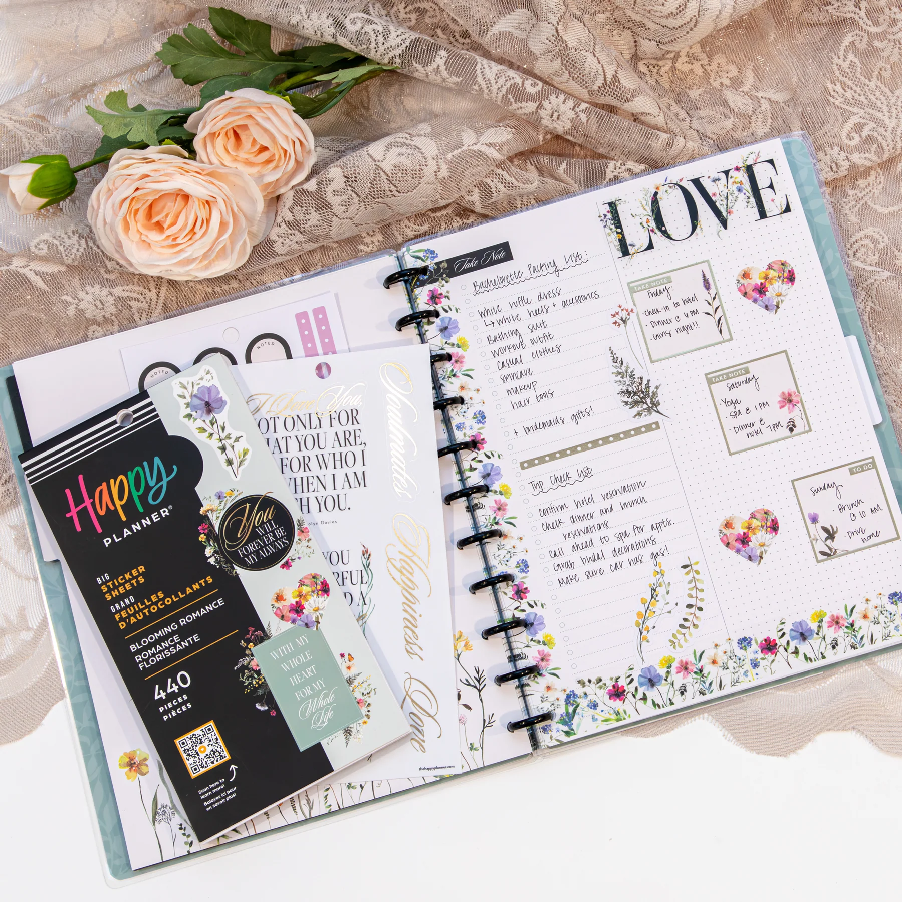 Blooming Romance Wedding - Value Pack Stickers - Big - Image 2