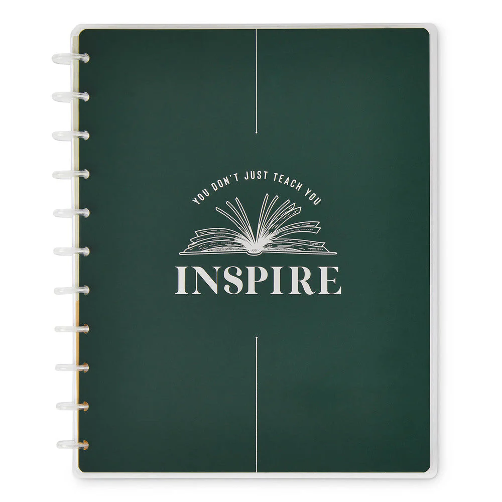 Brave & Inspired Teacher Big Notebook