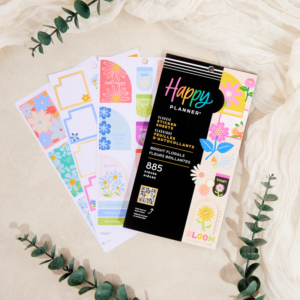 Bright Florals - Value Pack Stickers - Image 2