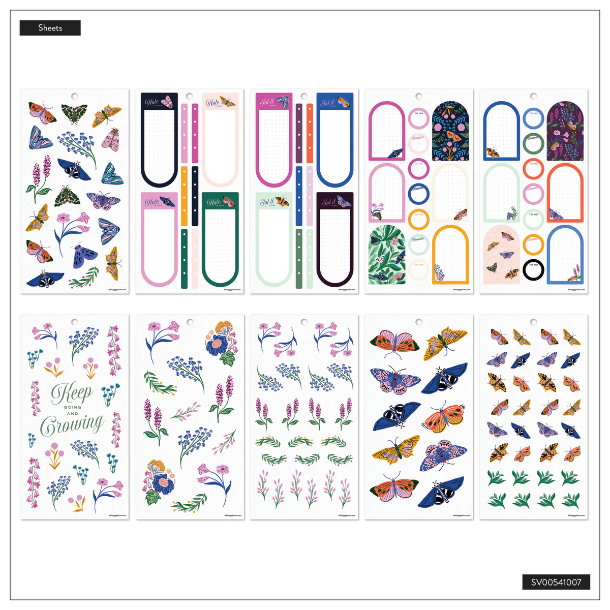 Butterfly Botanics - Value Pack Stickers - Image 7