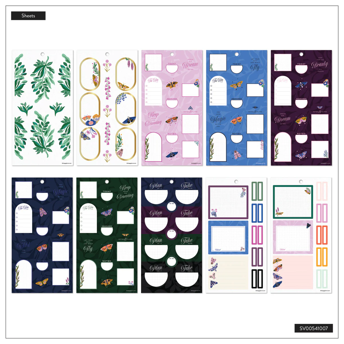 Butterfly Botanics - Value Pack Stickers - Image 8