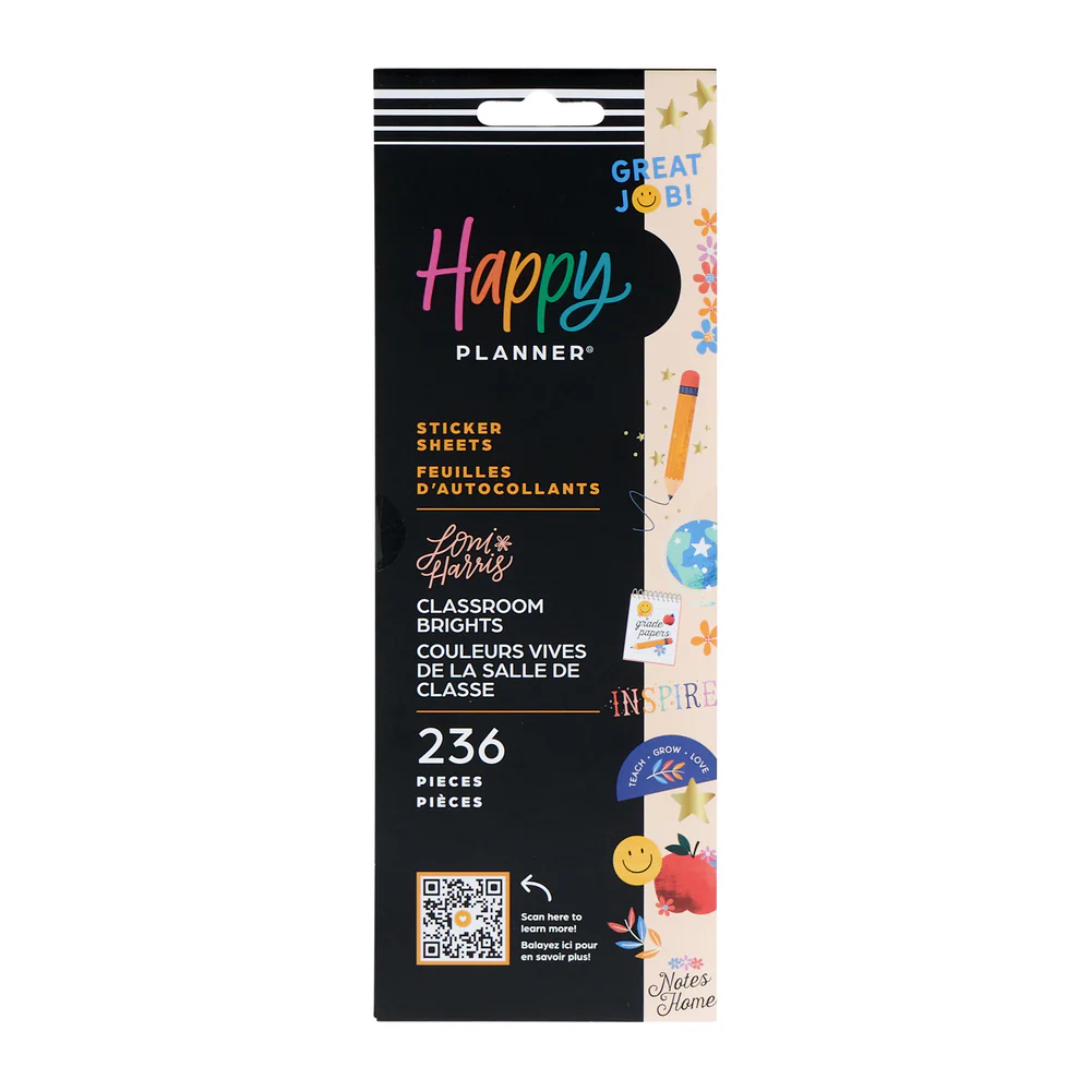Classroom Brights Teacher - 8 Sticker Sheets