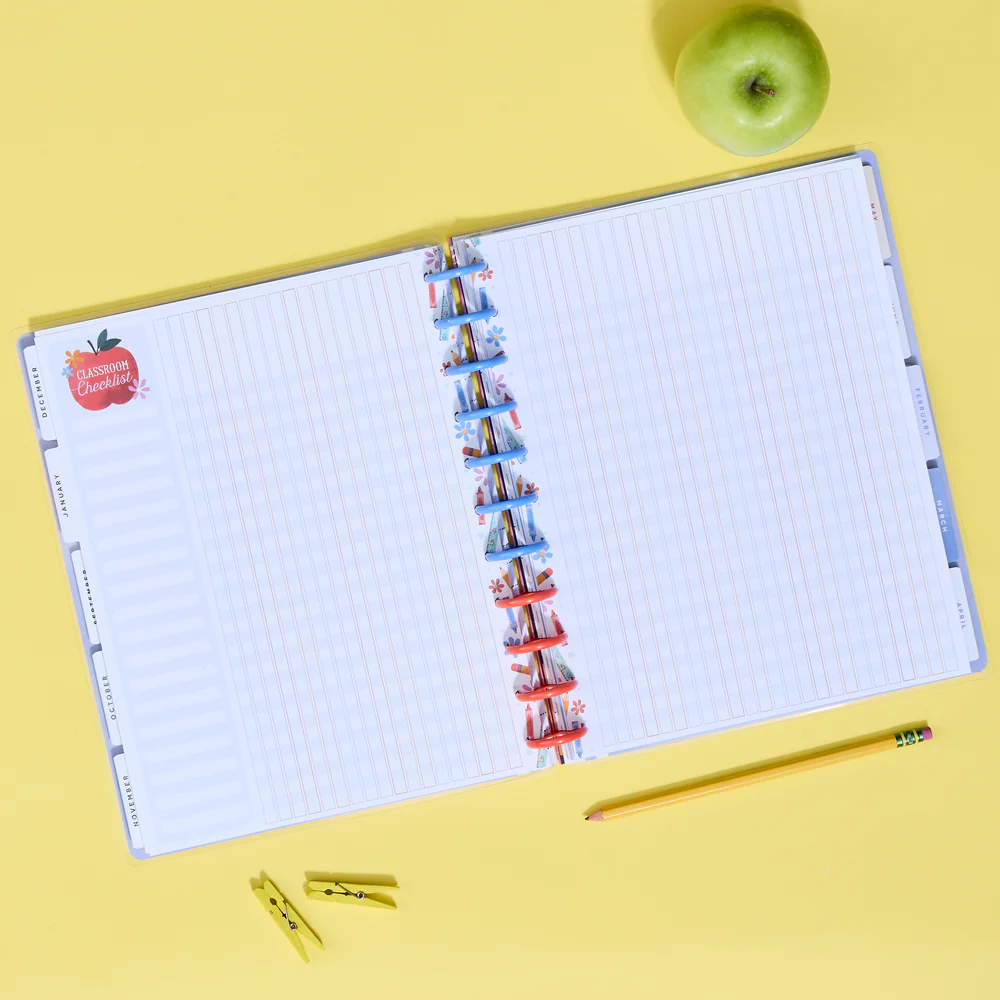 Classroom Brights Teacher - Teacher Checklist Big Filler Paper - 40 Sheets - Image 2