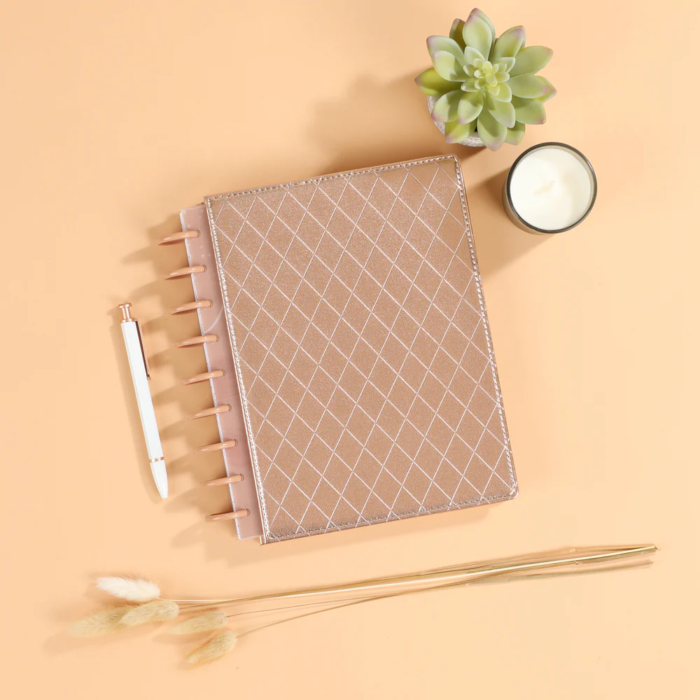 Crushed Rose - Snap In Soft Classic Planner Cover - Image 2