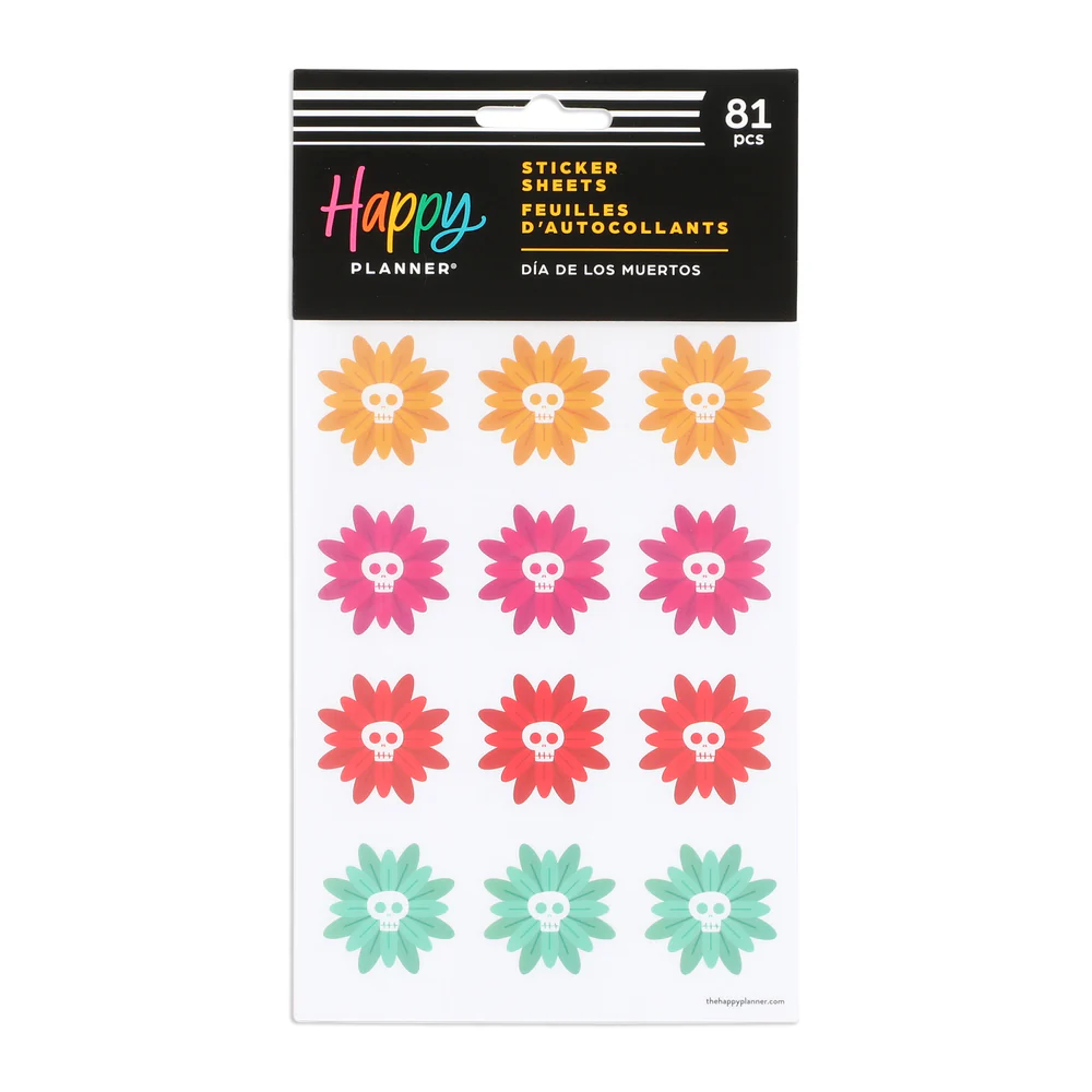 Día de los Muertos - 5 Sticker Sheets