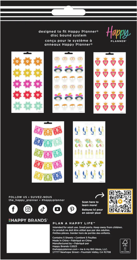 Día de los Muertos - 5 Sticker Sheets - Image 6