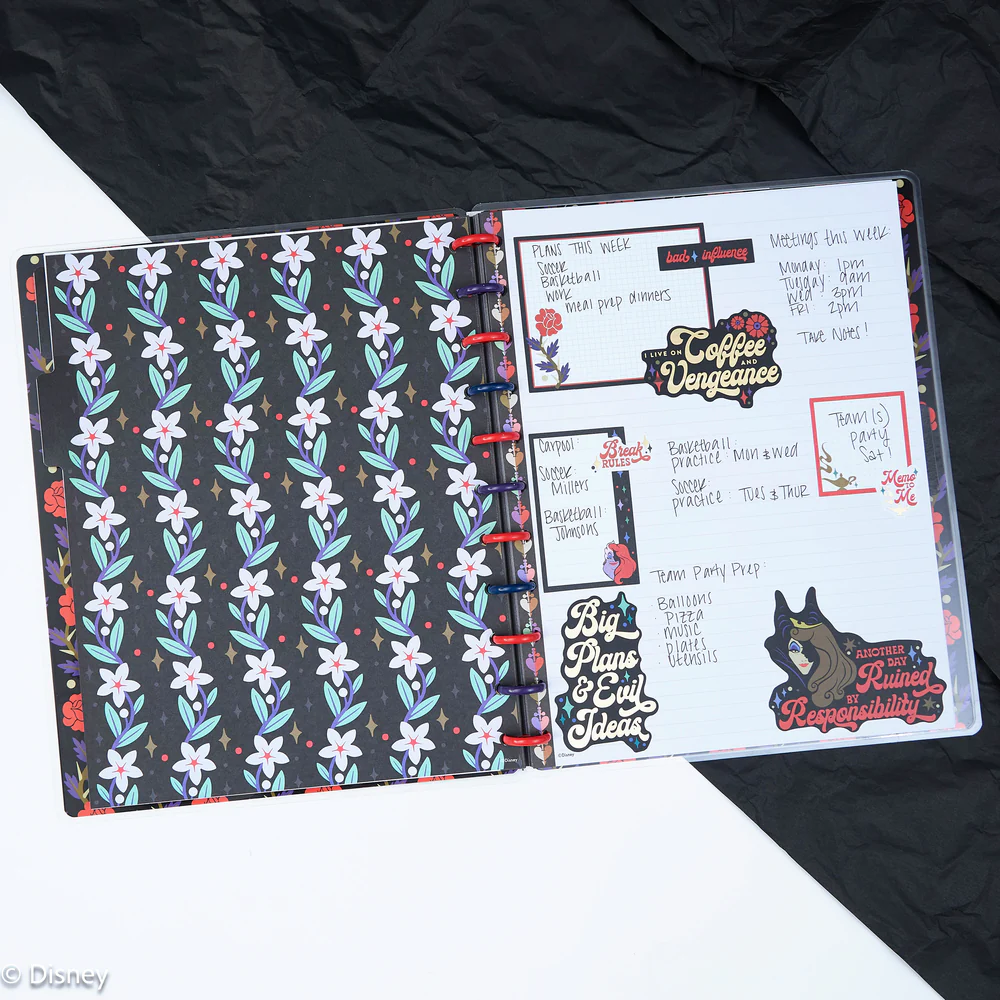 Disney Good vs. Evil - Dotted Lined Big Notebook - 60 Sheets - Image 2