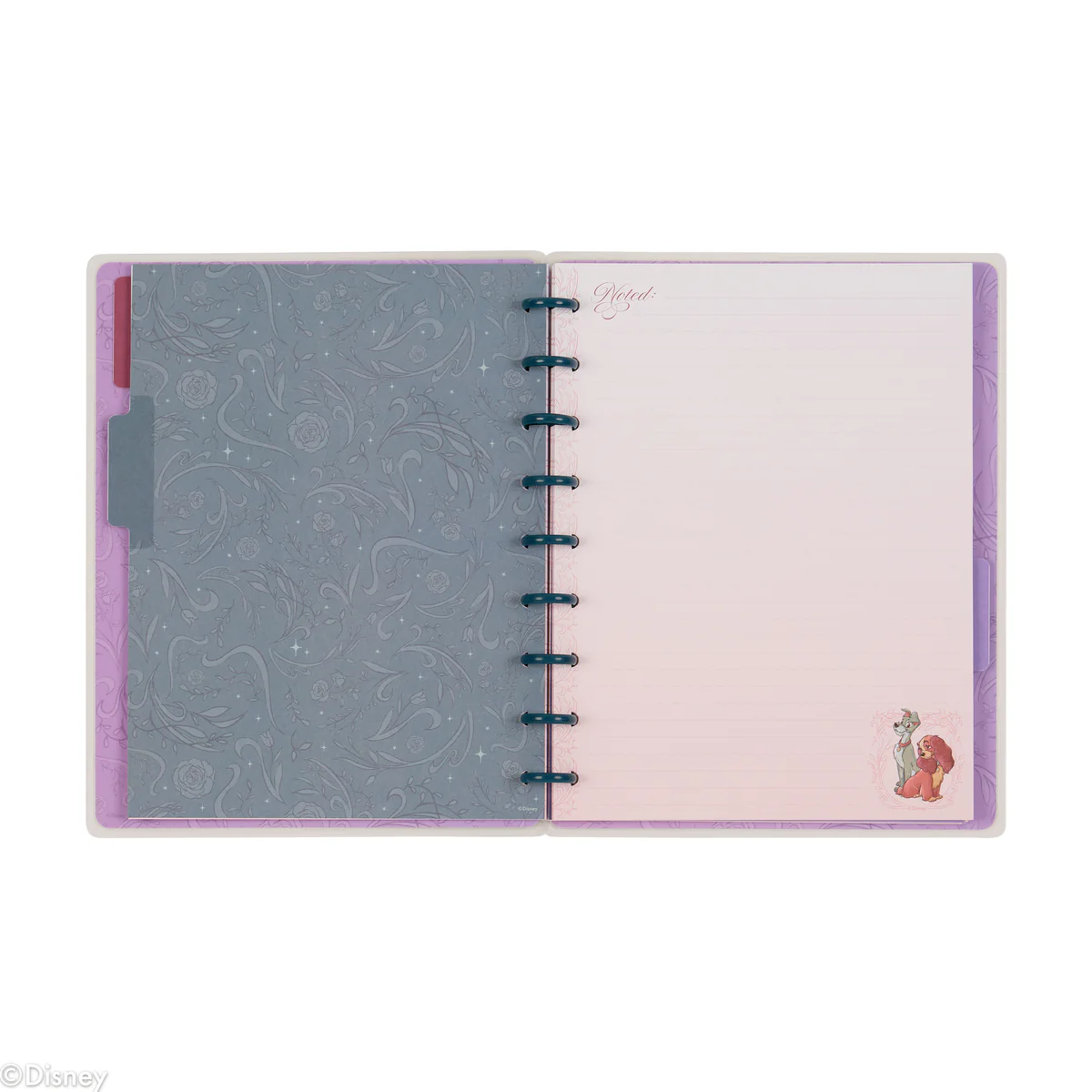 Disney Lady & The Tramp - Dotted Lined Classic Notebook - 60 Sheets - Image 17