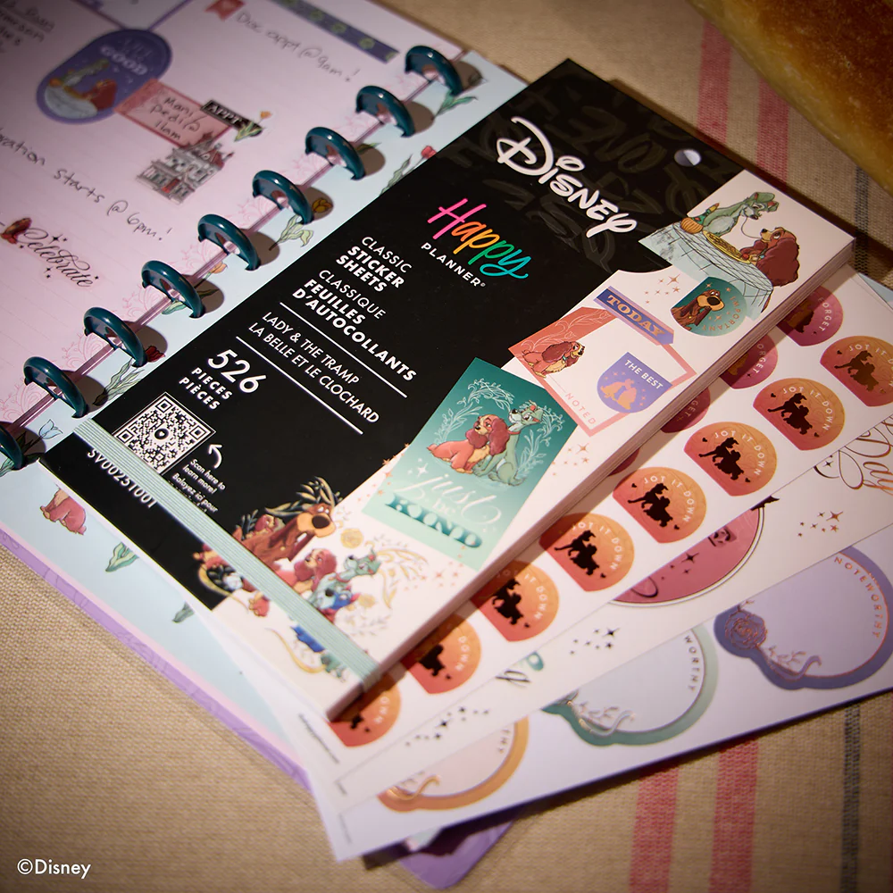 Disney Lady & The Tramp - Value Pack Stickers - Image 2