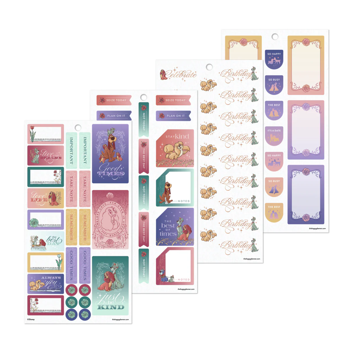 Disney Lady & The Tramp - Value Pack Stickers - Image 8