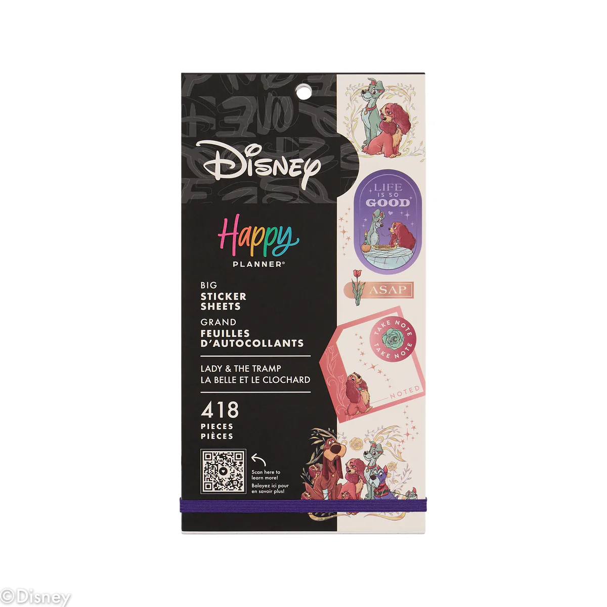 Disney Lady & The Tramp - Value Pack Stickers - Big - Image 11