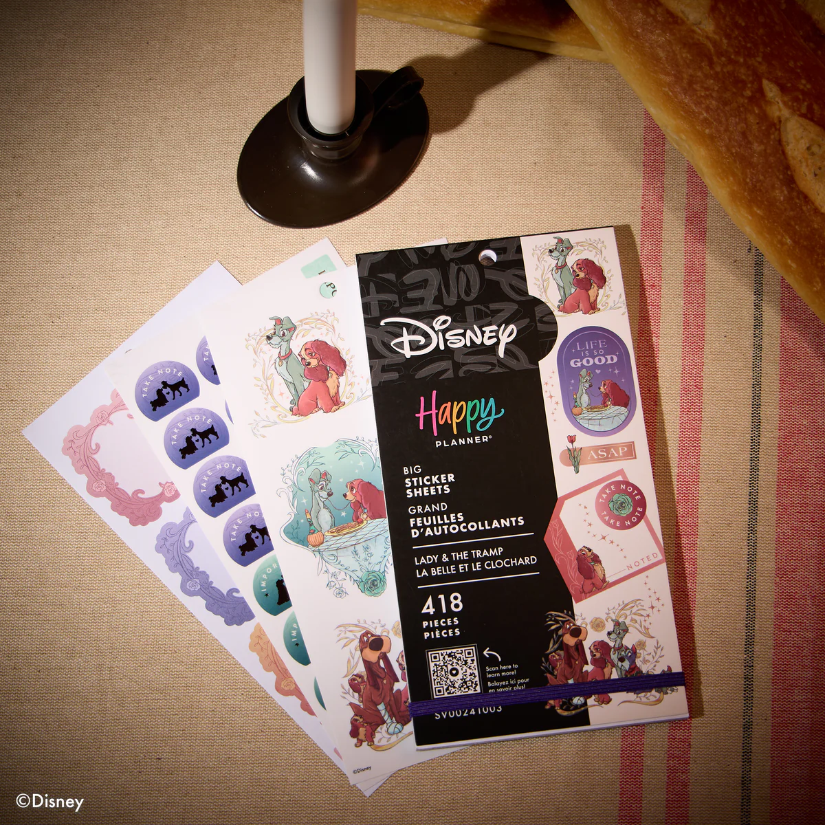 Disney Lady & The Tramp - Value Pack Stickers - Big - Image 14