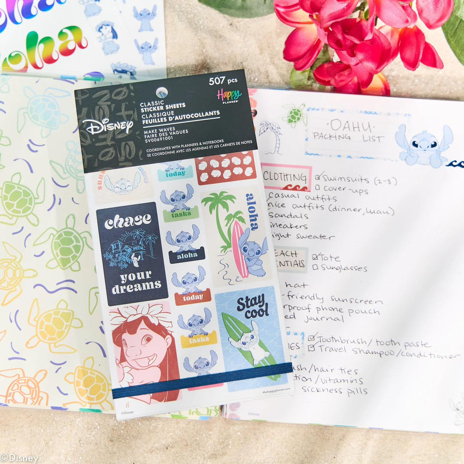 Disney Lilo & Stitch Make Waves - Value Pack Stickers - Image 2