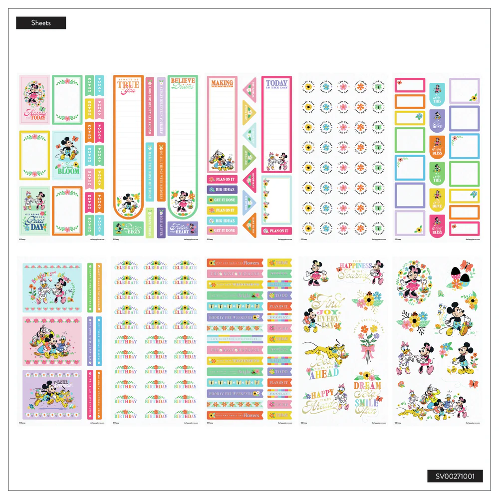 Disney Mickey Mouse & Friends Seasonal - Mega Value Pack Stickers - 100 Sheets - Image 13
