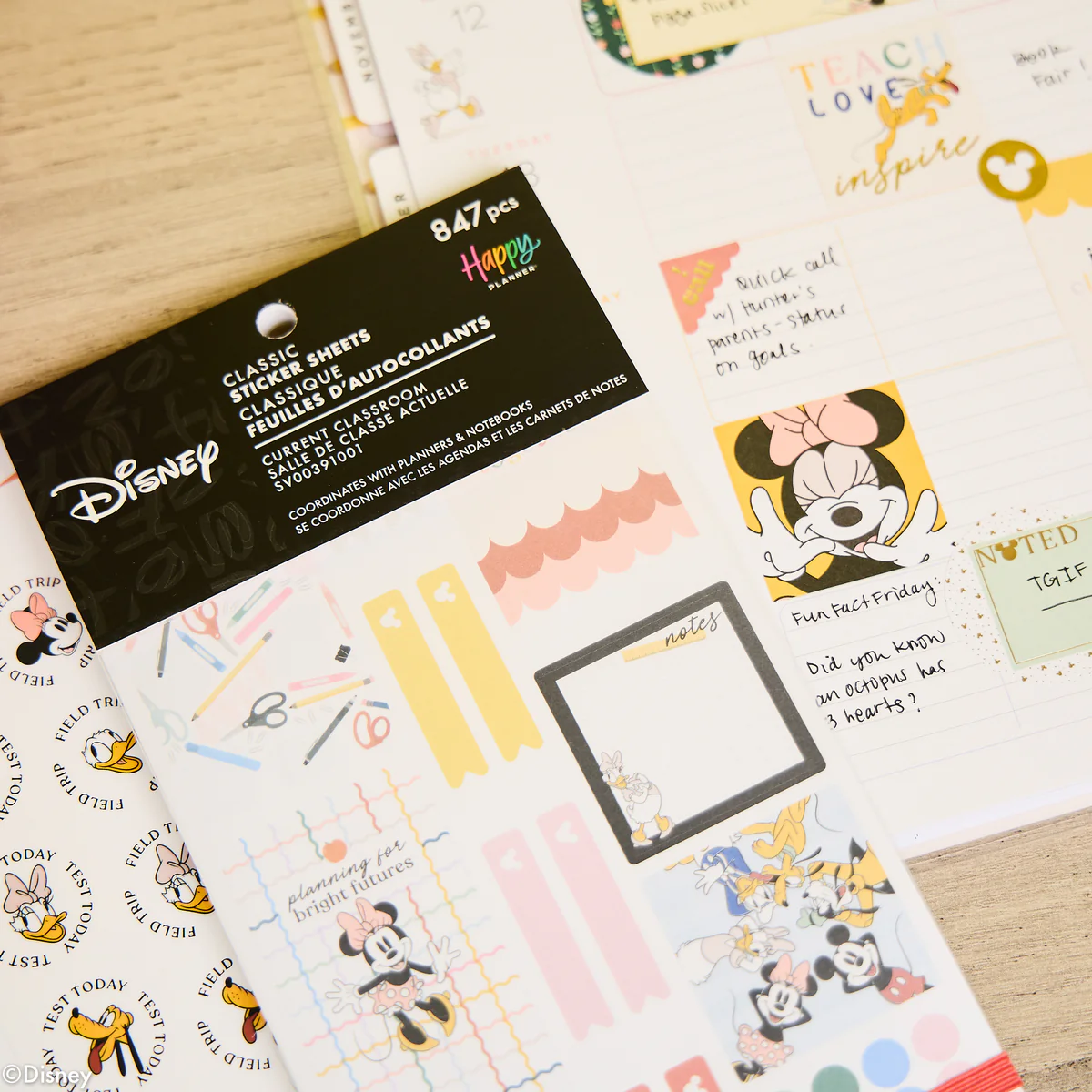 Disney Mickey Mouse & Friends Teacher - Value Pack Stickers - Image 2