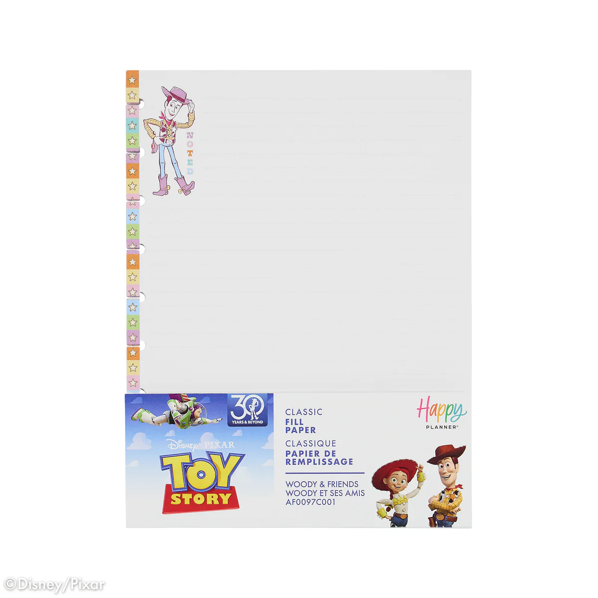 Disney & Pixar Toy Story 30th Anniversary - Dotted Lined Classic Filler Paper - 40 Sheets - Image 6
