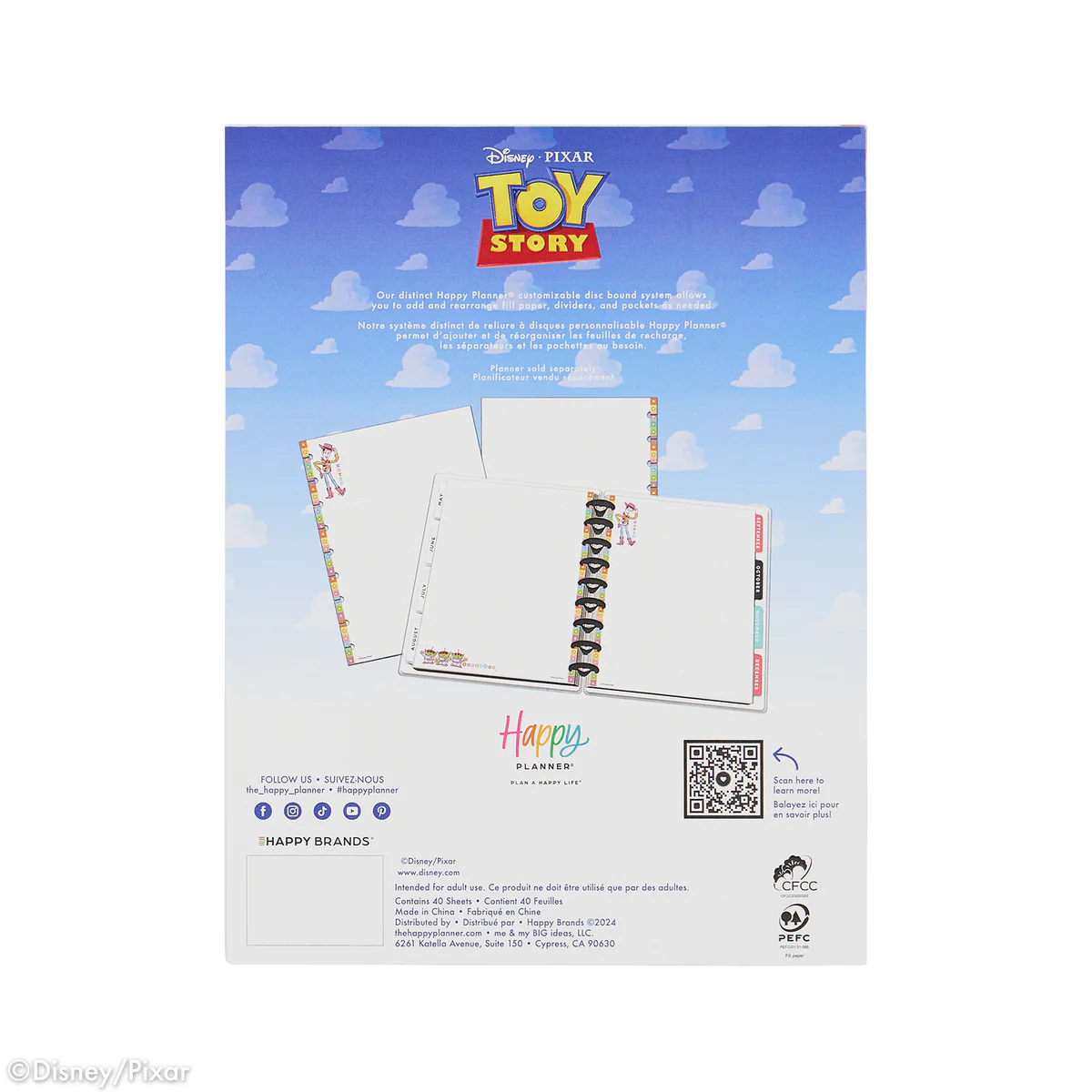 Disney & Pixar Toy Story 30th Anniversary - Dotted Lined Classic Filler Paper - 40 Sheets - Image 7