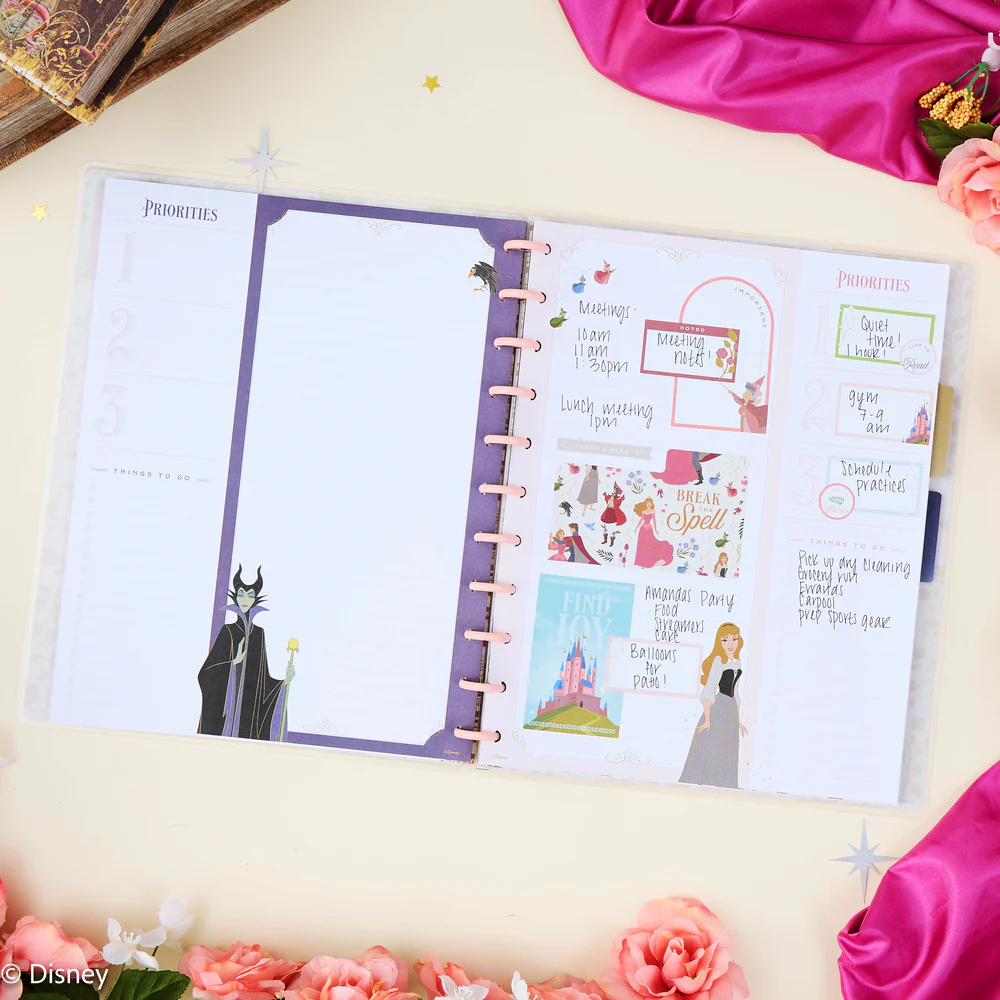 Disney Sleeping Beauty 65th Anniversary - Dashboard Big Filler Paper - 40 Sheets - Image 2