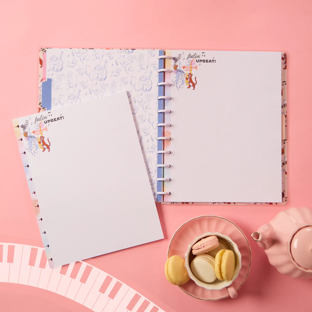 Disney The Aristocats - Dot Grid + Dotted Lined Big Filler Paper - 40 Sheets - Image 2