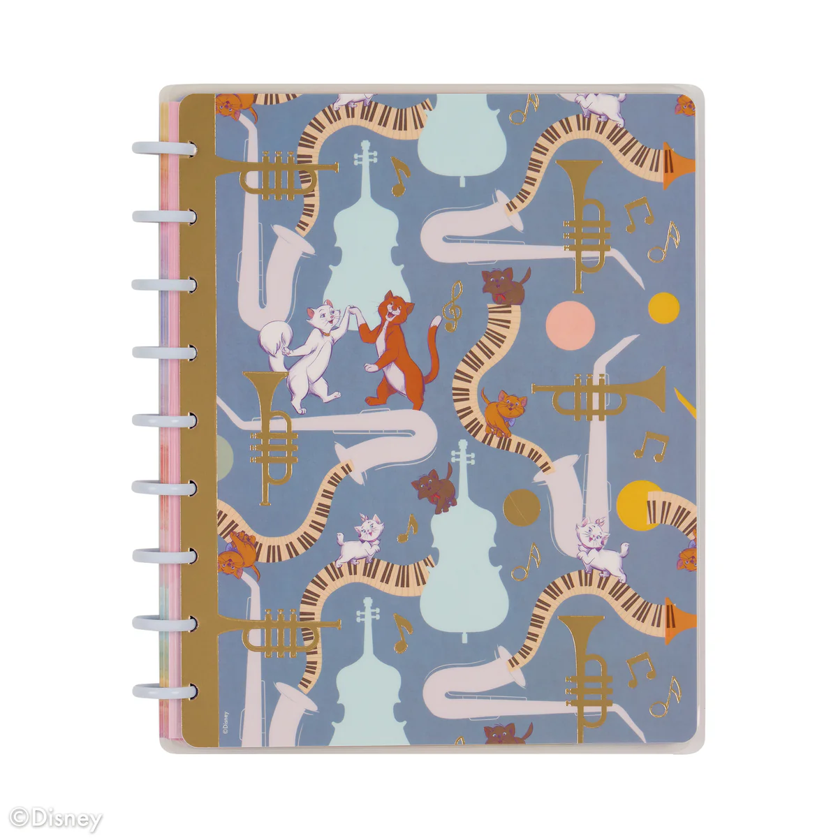 Disney The Aristocats - Dotted Lined Classic Notebook - 60 Sheets