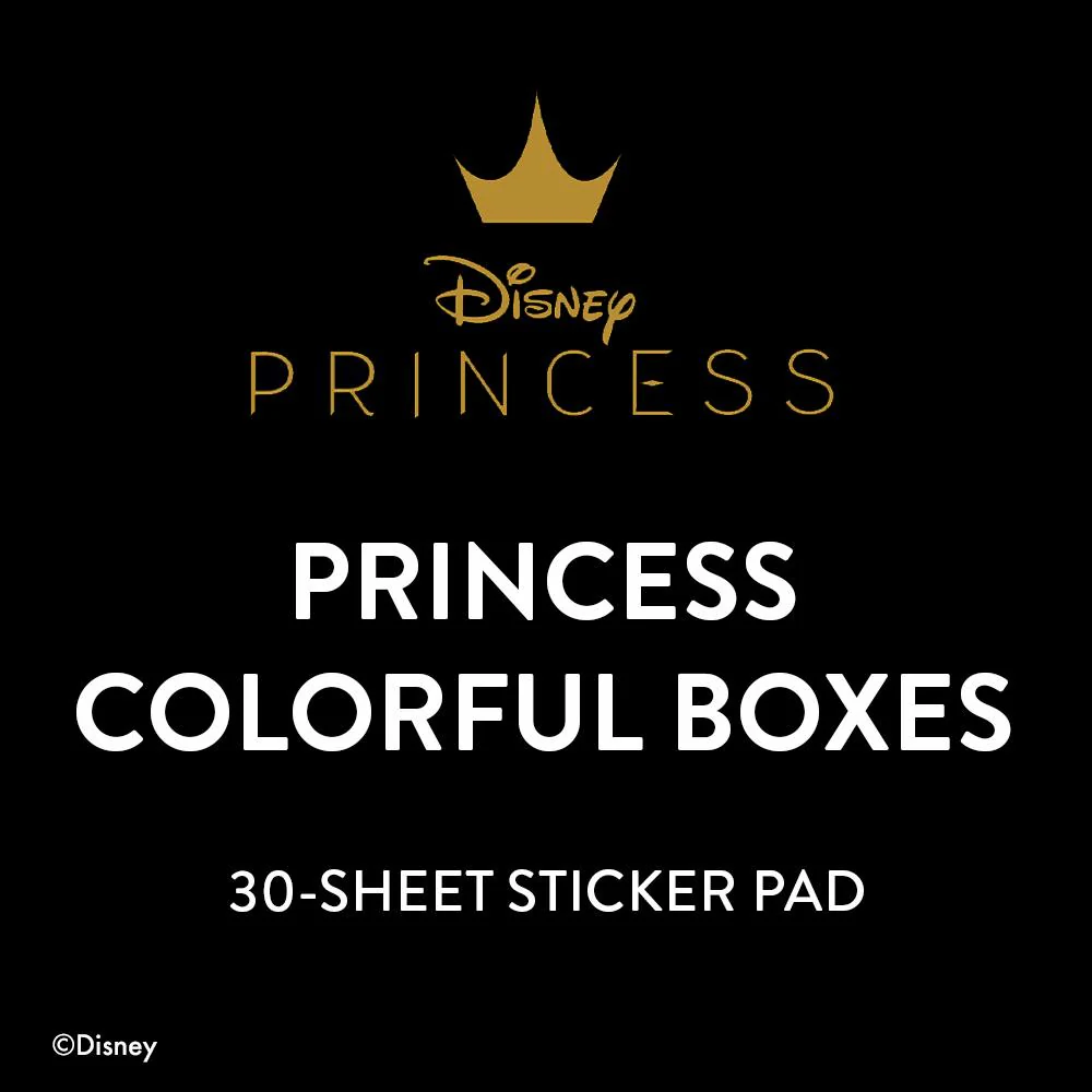 Disney © Value Pack Stickers - Princess Colorful Boxes - Image 5