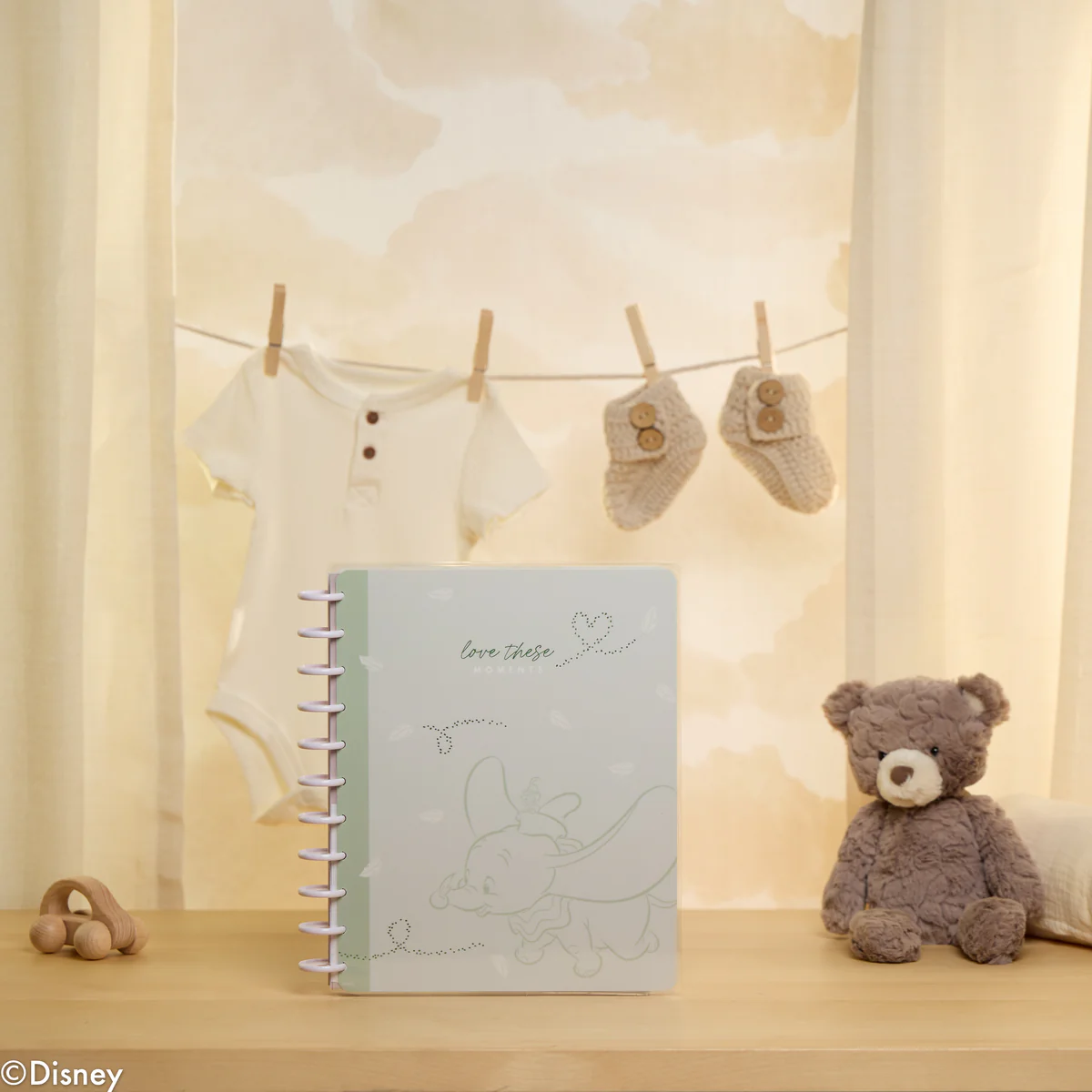 Disney Welcome Little One Baby - Big Happy Memory Keeping Photo Journal - 80 Sheets - Image 18