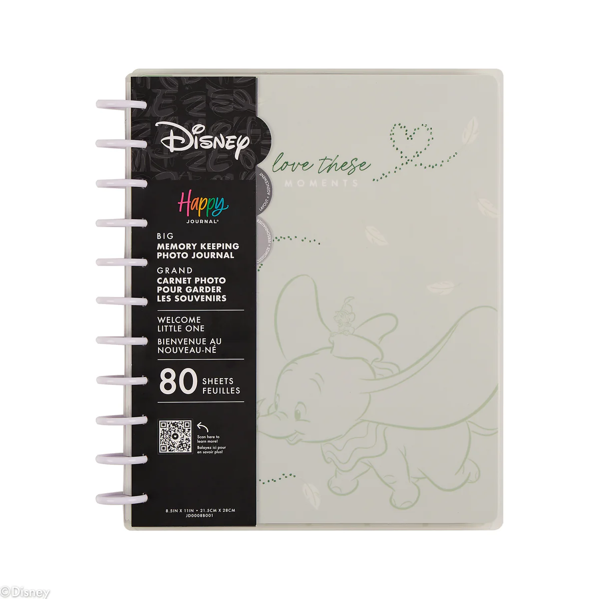 Disney Welcome Little One Baby - Big Happy Memory Keeping Photo Journal - 80 Sheets - Image 28