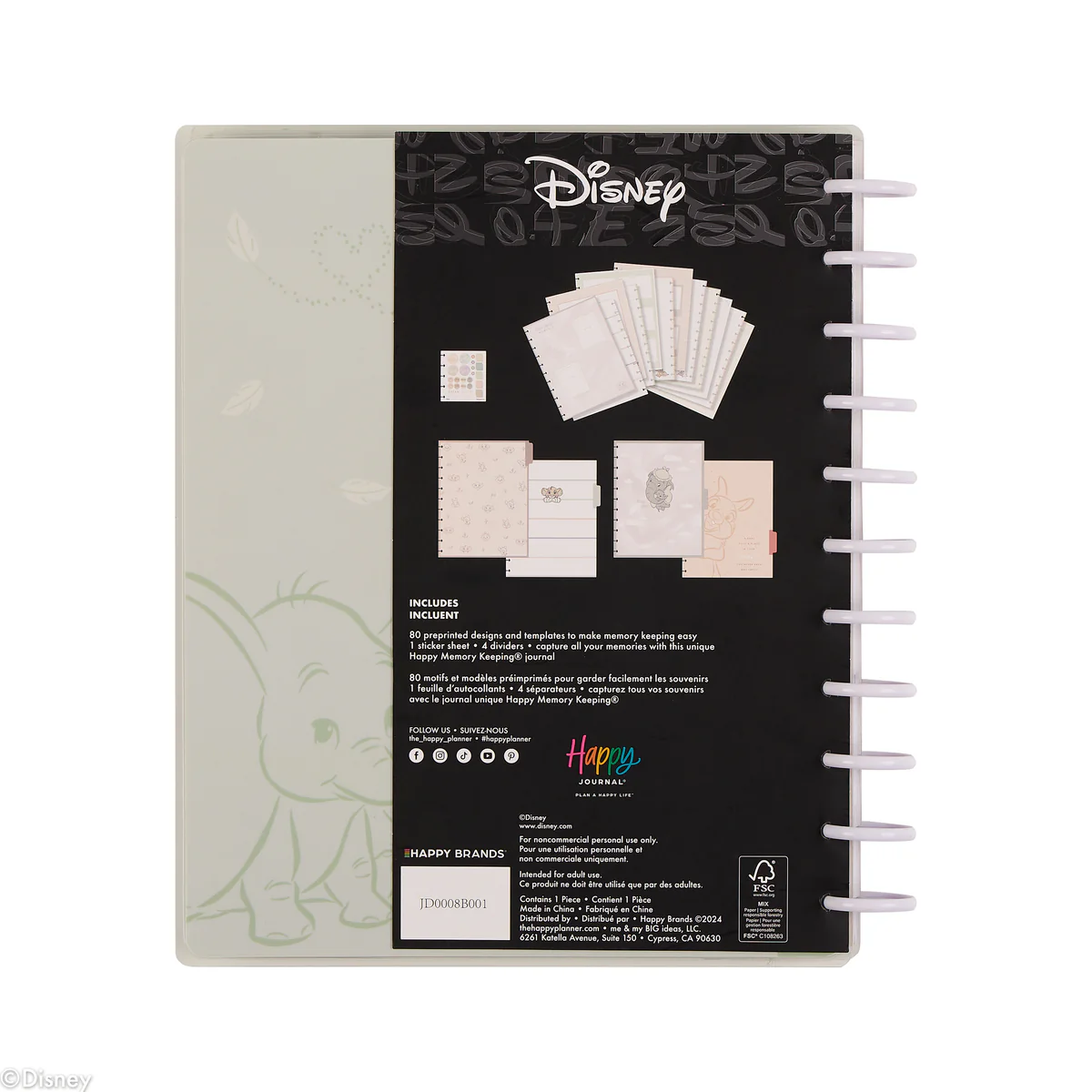 Disney Welcome Little One Baby - Big Happy Memory Keeping Photo Journal - 80 Sheets - Image 30