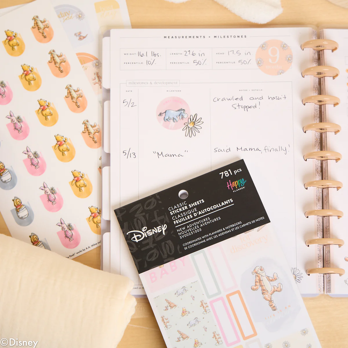 Disney Winnie the Pooh Baby - Value Pack Stickers - Image 27
