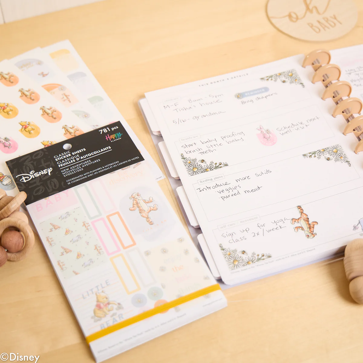 Disney Winnie the Pooh Baby - Value Pack Stickers - Image 6