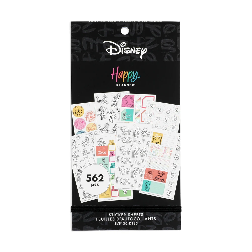 Disney Winnie the Pooh True to You - Value Pack Stickers