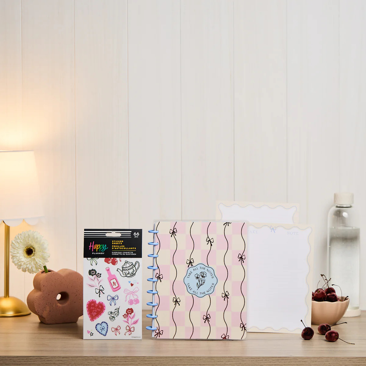 Everyday Coquette - Classic Notebook + Filler Paper + Sticker Bundle - Image 2