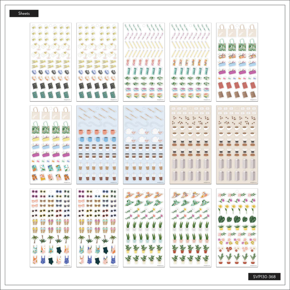 Everyday Pretty Pastel Icons - Value Pack Stickers - Image 5